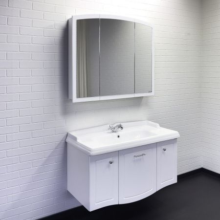 Тумба с раковиной Comforty Палини 00-00019754CF 100х50 подвесная цвет белый