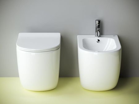 Биде напольное Ceramica Nova METROPOL CN4005 цвет белый