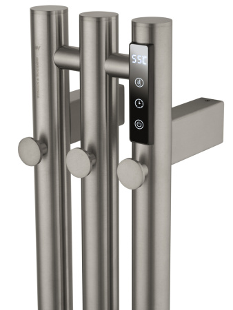 Полотенцесушитель электрический Wonzon & Woghand Kassel WW-AL72312-BN 15х120 никель