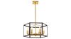 Люстра подвесная Lumina Deco Lorton (Лортон) LDP 1142-6 BK+MD