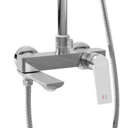 Душевая стойка Grossman Cosmo 500.K35.02.100 настенная цвет хром