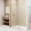 Душевая перегородка RGW Walk In 351005013-16 110х195 стекло прозрачное профиль золото