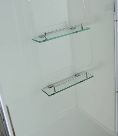 Душевая кабина AvaCan K K2010 100х100 прямоугольная с крышей ориентация универсальная