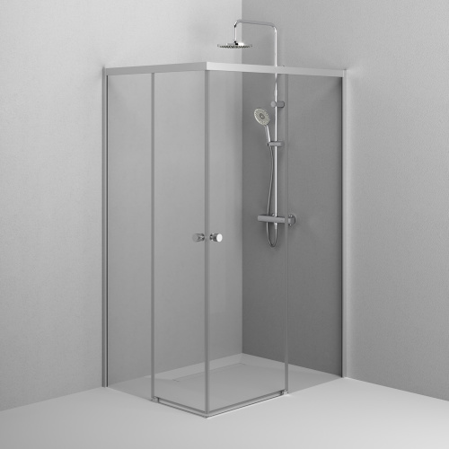 Душевой уголок Am.Pm X-Joy W94G-403-12090-MТ 118х88 стекло прозрачное профиль хром матовый без поддона - фото 5 Душевой уголок Am.Pm X-Joy W94G-403-12090-MТ 118х88 стекло прозрачное профиль хром матовый без поддона - фото 5