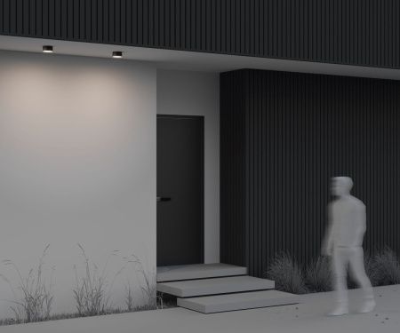 Уличный потолочный светодиодный светильник Maytoni Outdoor Zon IP O430CL-L15B4K