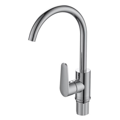 Смеситель для кухни Voda Waterfall WF519RB на мойку черный - фото 2