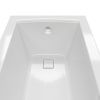 Ванна акриловая Тритон Алекса Щ0000049164 170х75 пристенная прямоугольная без каркаса с ручками