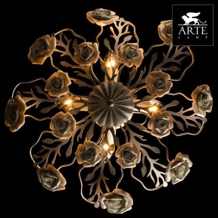 Люстра потолочная Arte Lamp Idillio (Идиллио) A6356PL-4WG