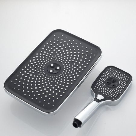 Душевая стойка Raffine F3696 настенная цвет хром