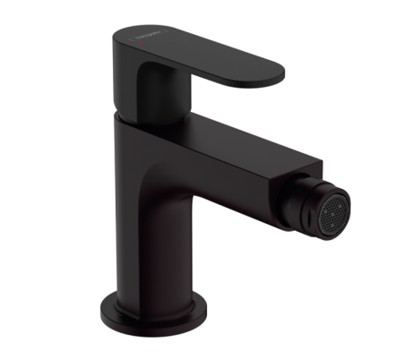 Смеситель Hansgrohe Rebris S 72210670 на биде черный матовый