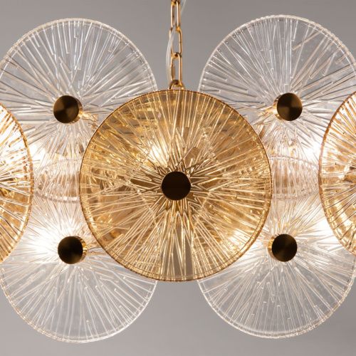 Светильник подвесной Maytoni Aster Modern MOD007PL-10G - фото 4