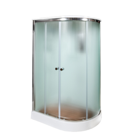 Душевая кабина AvaCan D102SLEL 120х80 асимметричная с крышей ориентация левая