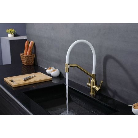 Смеситель для кухни Raglo R81 R81.62.03 на мойку золото