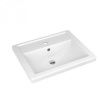 Раковина из сантехнического фаянса СанТа Фостер50 50х40 накладная цвет белый