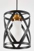 Светильник подвесной Lumina Deco Astila (Астила) LDP 1242-1 BK+MD
