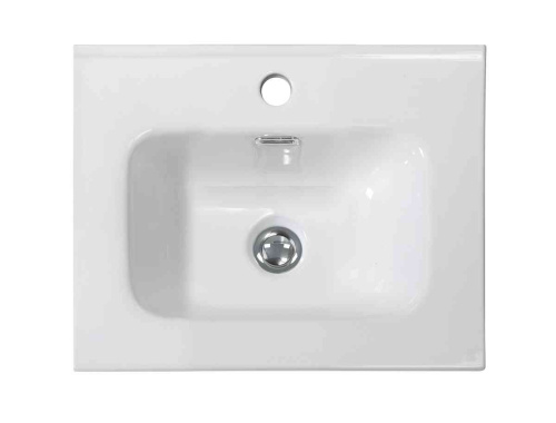 Раковина керамическая BelBagno BB500/390ETL 51х39 накладная цвет белый - фото 3
