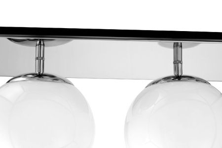 Светильник потолочный Lumina Deco Maldini (Малдини) LDC 8060-2 CHR+BK