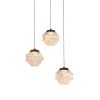 Светильник подвесной Delight Collection MD25030003-3A matt black/clear