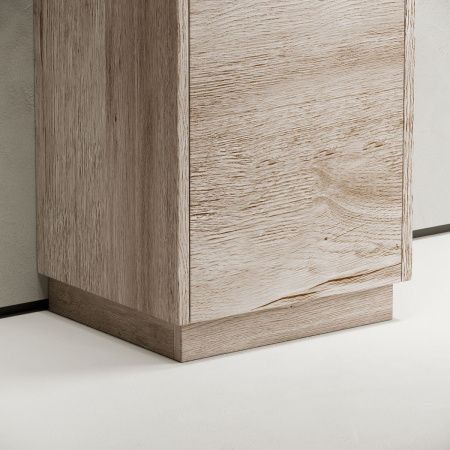 Шкаф-пенал Sancos Libra Floor PLB35FEG 40х190 напольный цвет серый