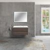 Тумба под раковину Vincea Gio VMC-2G100RO 100х50 подвесная цвет коричневый