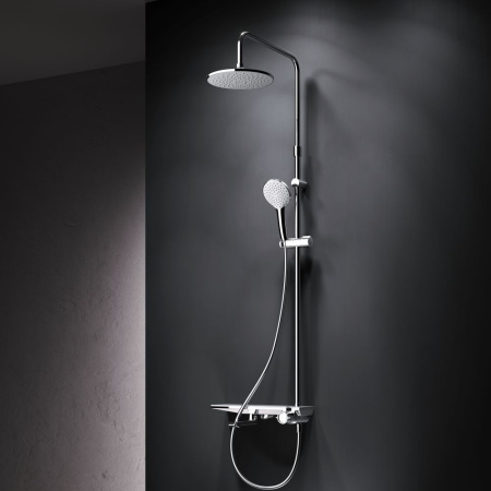 Душевая стойка Am.Pm Gem F0790700 настенная цвет хром