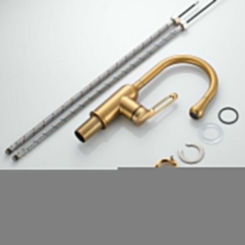 Смеситель Raffine F101G на раковину золото - фото 4