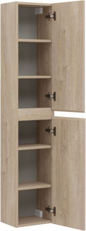 Шкаф-пенал Aquanet Нота NEW 00334201 30х150 подвесной цвет бежевый