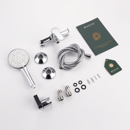 Смеситель для ванны и душа Splenka S07.20 настенный хром