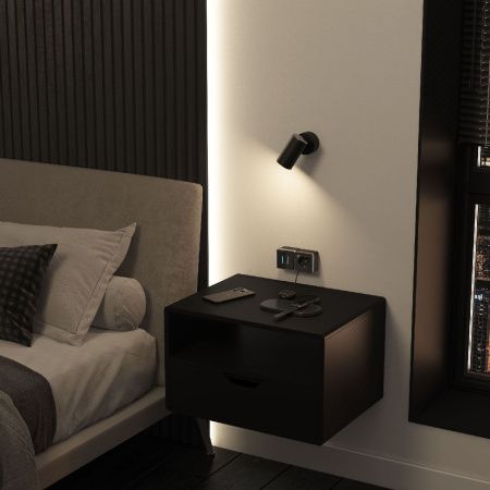 Розетка с заземлением, шторками и USB тип A+C Werkel Gallant (Галлант) 4690389179655