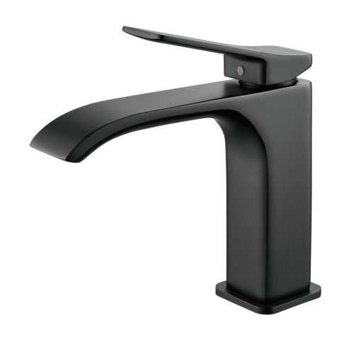 Смеситель Shevanik S4001H на раковину черный - фото 2