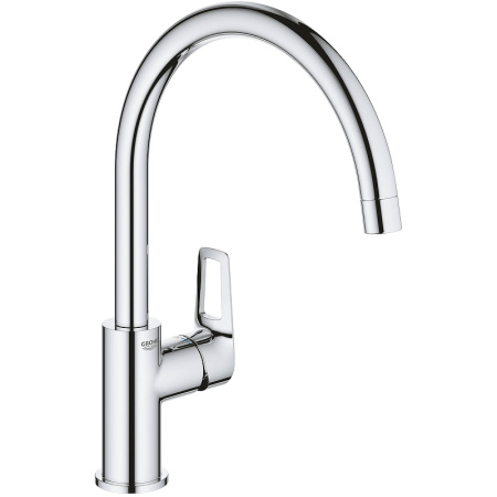 Смеситель Grohe BauLoop 31232001 на мойку хром без термостата