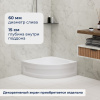 Душевой поддон акриловый RGW Acryl (Акриловые) 16180488-51 80х80 белый с ножками