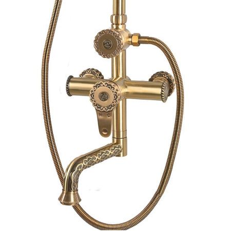 Душевая стойка Bronze de Luxe 10120PR настенная цвет бронза