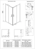 Душевой уголок Veconi Rovigo RV10-12090-01-C5 120х90 стекло прозрачное профиль хром глянцевый без поддона