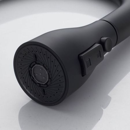 Смеситель для кухни Shevanik S363H на мойку черный