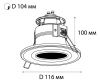 Светильник встраиваемый Italline IT07 IT07-7012 white