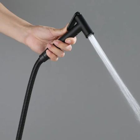 Гигиенический душ со смесителем Maretti Eleganza Black ENB30RV65 черный