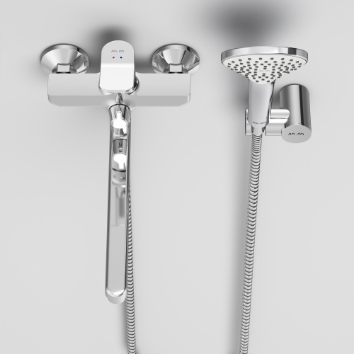 Смеситель для ванны и душа Am.Pm X-Joy F85A95000 настенный хром без термостата - фото 5