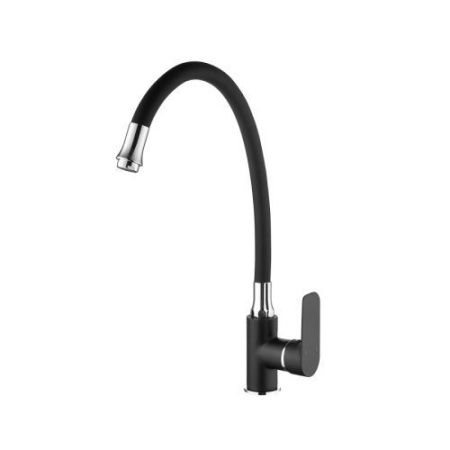 Смеситель для кухни Fashun A4082-7 на мойку черный