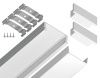 Алюминиевый накладной профиль Ambrella Light Alum Profile (Алум Профиле) GP1700WH