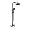 Душевая стойка Fmark FS8435H настенная цвет черный