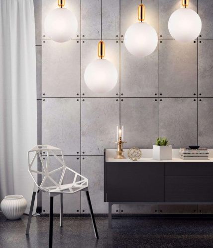 Светильник подвесной Lumina Deco Orito (Орито) LDP 1219-300 WT+GD - фото 3