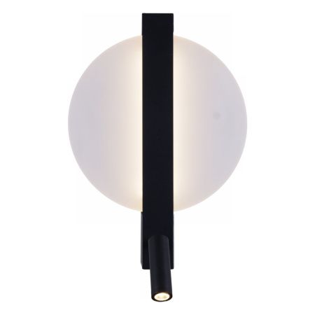 Светильник настенный Reluce 86212-9.2-001CT LED8+3W BK