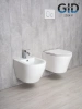 Унитаз подвесной Gid Cortado 62235Y белый с сиденьем микролифт безободковый смыв торнадо