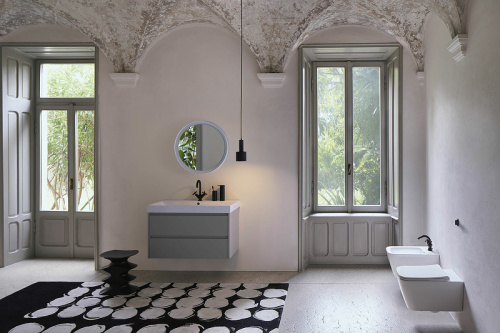 Биде GSI Nubes 9665111_УЦ/6 подвесное (два укола) - фото 3