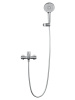 Смеситель для ванны с душем Wonzon & Woghand Solo WW-639032-1-CR настенный хром