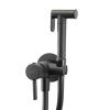 Гигиенический душ со смесителем Webert Sax Evolution SE870303560 черный