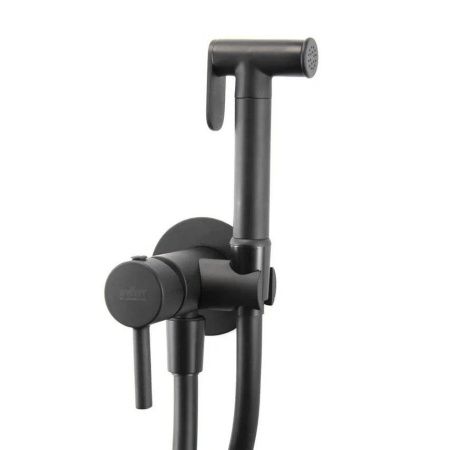 Гигиенический душ со смесителем Webert Sax Evolution SE870303560 черный