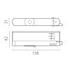 Адаптер с драйвером с DIP-switch для трековой системы Lightstar Quattro (Куаттро) 594047