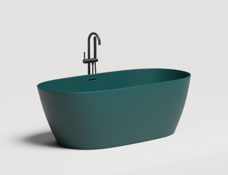 Ванна из искусственного камня Salini SOFIA 102526MF 170х80 отдельностоящая овальная